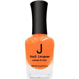 J Nail Polish #027 Pumpkin Orange (Pack of 4)