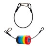 2 Pcs Electrical Tape Holder with Snap Hooks, Tape Holder