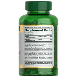 Nature's Bounty Magnesium Glycinate, 240 mg - 180 Capsules