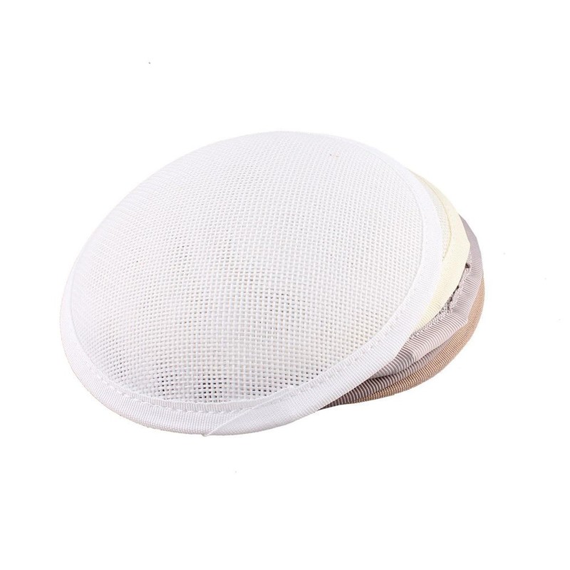 ArrErr 2 Pack Fascinators Hats Base 5 Inch Fabric Round