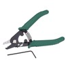sourcing map Three Hole Fiber Optic Stripper, 125um-250um Adjustable Fiber