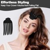 Kinretixia Volume Barrette Set, Unisex 2-Piece Perm Complete Set With