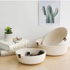 3 Piece Cotton Rope Woven Storage Basket Set Round Cotton