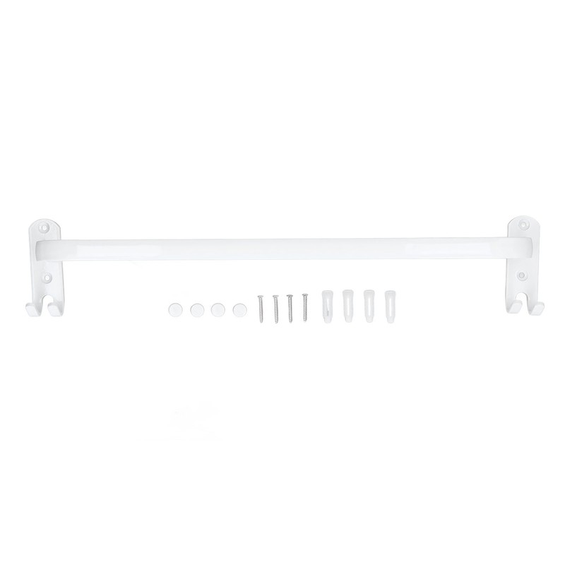 Towel Bar Thickened Wall Mounted Rust Proof Space Aluminum Bath