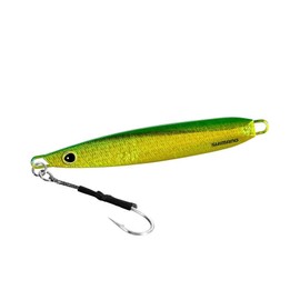 Shimano Offshore Jig, Oshia EJ Slide, 5.3 oz (150 g), JV-E15U 008, S Green Gold