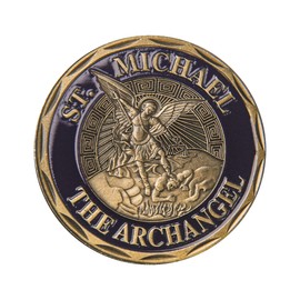 Military Challenge Coin Saint Michael Archangel