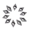 10Pcs/set CNC Carbide Tip Inserts Blade Cutter Lathe Turning Tool