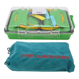 OTDR Launch Cable Single Mode Optical Fiber Test Extension Cord Box SC APC to SC UPC Connector 2000M
