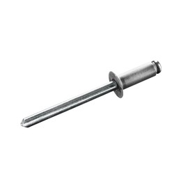 GOEBEL® - 500 x Countersunk Head Rivets Aluminium/Stainless Steel A2 (V2A) (Diameter x L) 4.8 x 8.0 mm - Countersunk Head Blind Rivets - Pop Rivets - Standard