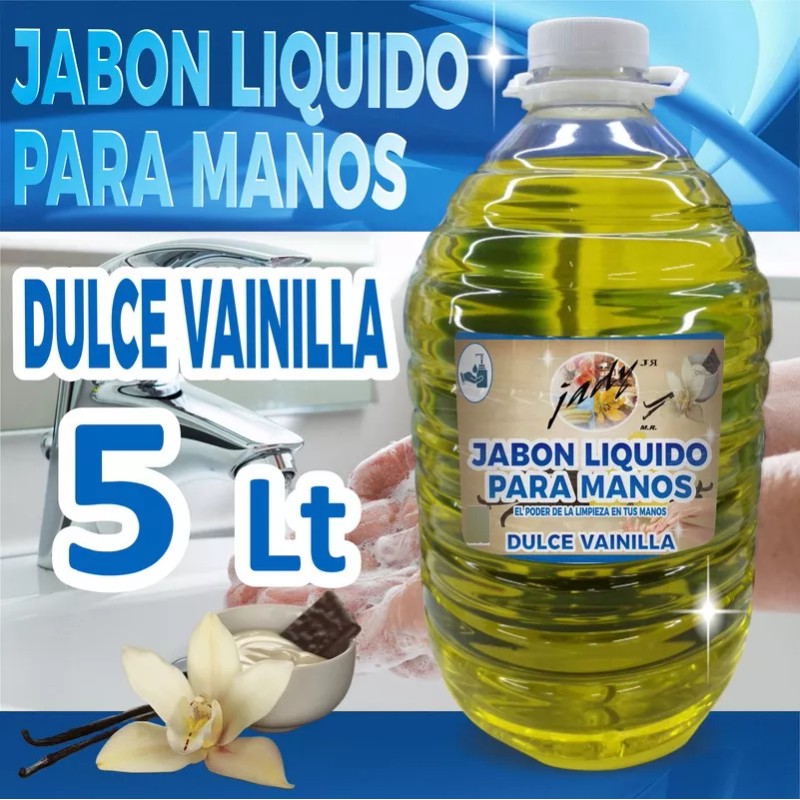 Jady Quimica Shampoo Para Manos Dulce Vainilla 5 Litros Pcos64t5