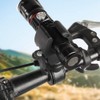 Ausla Universal Flashlight Holder, Non-Slip Rubber Clamp Mount, Quick Installation,