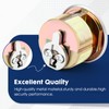 MaxxGeek Storefront Mortise Door Lock Commercial Mortise Lock with Lock