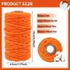 15 Rolls of Macrame Yarn, 3 mm x 30 m,