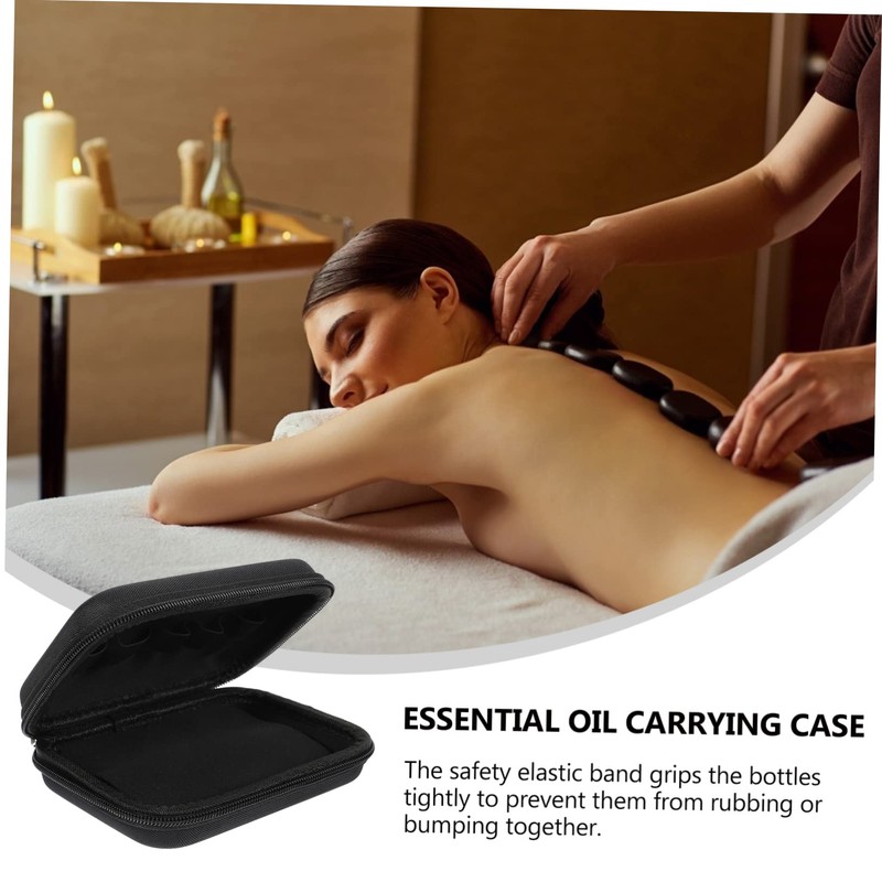 Beavorty Portable Essential Oil Storage Case Lightweight Essential Oil Holder