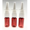 ericotry 12PCS 20ml Refillable Amber Plastic Fine Mist Nasal Spray