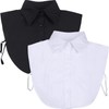 Tatuo 2 Pieces Fake Collar Detachable Collar for Women Shirts