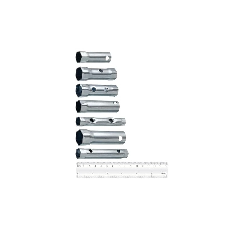TA-VIGOR 7Pcs Spark Plug Socket Wrench Set, Double-Ended Spanner with