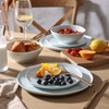 LERATIO Ceramic Dinnerware Sets for 6,Porcelain Plates and Bowls Sets