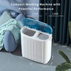 Auertech Portable Washing Machine, 14 Lbs Mini Washer and Spin