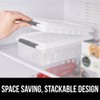 GORILLA GRIP BPA-Free Easy Release Ice Cube Tray for Freezer,