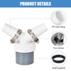 Washing Machine Drain Double Connection Y Adapter - Y Adapter