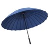 Long Handled Umbrella 24 Rib Large Windproof Reinforced Straight Umbrella