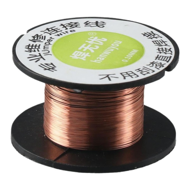 Fudeshe Enameled Copper Wire 5pcs 0.1mm Thickness Magnet Winding Wire