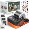 HopeRock Ultra Quiet Rock Tumbler Kit, Rock Polisher with Noise