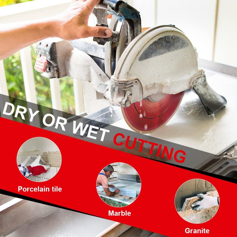 8 inch Super Thin Diamond Ceramic Saw Blade Porcelain Cutting