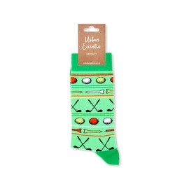 Urban Eccentric Unisex Golf Socks | Gift | 1 Pair | Cotton Rich Socks | Premium Socks | Novelty | Gifts, Multicoloured, 39-45, Multiple Colours, 6-11, Multiple colours