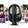 5 in 1 Hi-Fi Wireless Cordless Headphones Headset with Mic