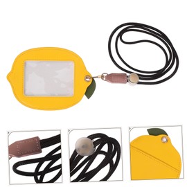 Operitacx Name Badge Holder Id Badge Holder Lanyard Card Sleeve Protective Card Sleeve Neck Lanyard