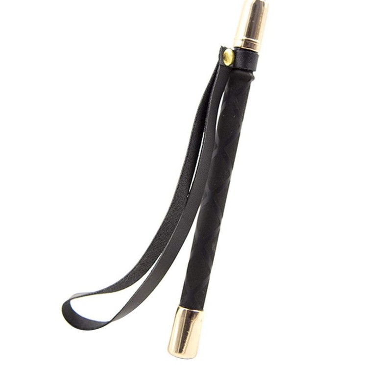 Kisbeibi Horse Whip, Lightweight Riding Crop with Handle PU Leather