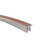 CRL Translucent Vinyl "Double Leg" Seal with Pre -Applied Tape