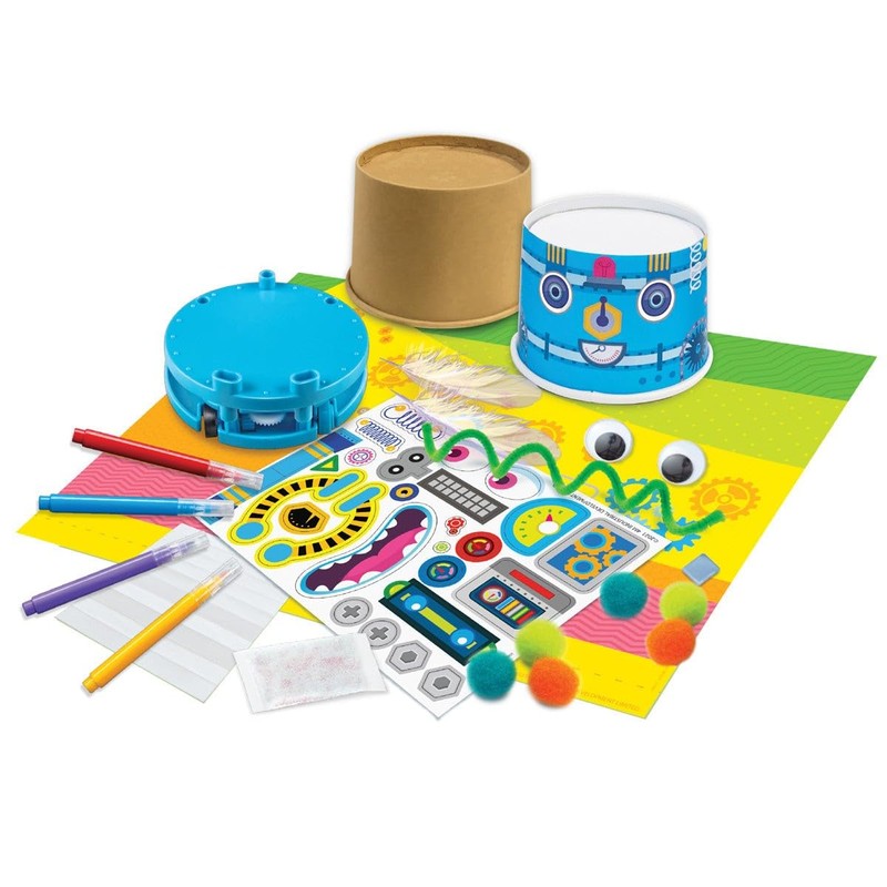 4M 404920 Thinking Kits-Motorised Paper Cup Robot-Science and Activty for