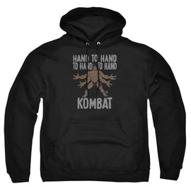 Popfunk Mortal Kombat Klassic Goro Hand to Hand Kombat Adult Pull-Over Hoodie, Black, 5X-Large