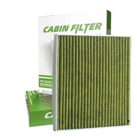Glowza In Cabin Air Filter For My Car Easy Install Automotive Replacement Passenger Compartment Air Filters For Cf10134 For Honda Vehicles, Green