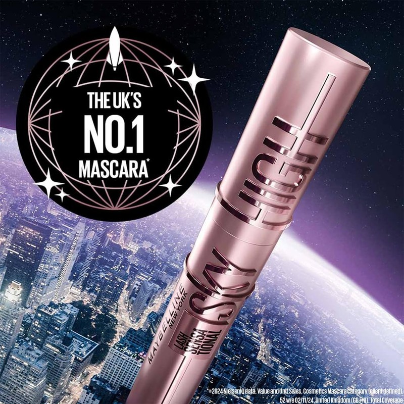 Maybelline New York Lash Sensational Sky High Mascara, Volumising &