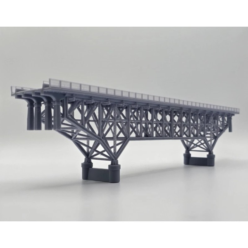 Mr Craft Structures N Scale Vehicle Bridge 1:160
