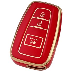 Tautrophen Key Fob Cover for Toyota 4Runner 2016-2024 RAV4 Camry Prius Prado