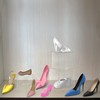 Belle Vous Clear Acrylic Display Case (Pack of 3) Acrylic