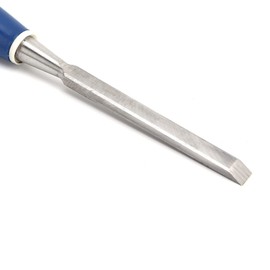 Wood Chisel, 2pcs Wood Chisels, High Hardness Wood Carving Chisel Set with Blue Handle, Used for Woodworking Flat Chisel Slotting, Masonry Chisels (3/8)