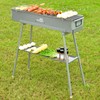 WILLBBQ Charcoal Grills Commercial Quality Portable Hibachi BBQ Lamb Skewer