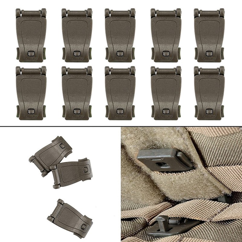 Molle Clips Molle Accessories Web Dominator 30 Pieces Tactical Gear
