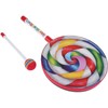 Lollipop Drum Kids Drum Hand Drum Musical Instrument Toy (8")