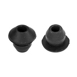 cyclingcolors 2 x Fuel Tank Rubber Grommets Gas Cutter Petrol Tank Nozzle Universal Fuel Line Pipe Seal Brush Cutter Trimmer Lawn Mower Diameter 9 mm 1 Hole