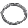 KHLESBY 20 Ft Braided Shielded Push-Back Cloth Metal Color Wire