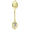 Takakuwa Metal Girly Rabbit Teaspoon Gold 402939