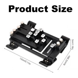 Guitar Aid Chords buddy Trainer, Guitar Chord Presser,Assisted para Tool,Guitar Learning Parts with Guitar Chart Presser,Guitar helper Teaching Practice Tool for Beginner (Black)