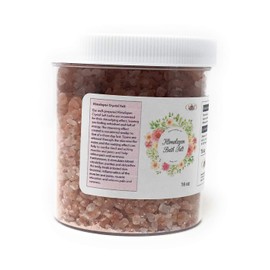 Mogul - Pink Himalayan Bath Salt (16 Ozs) - Revitalize your Body & Mind Naturally, Bath with Natural & Organic Ingredients